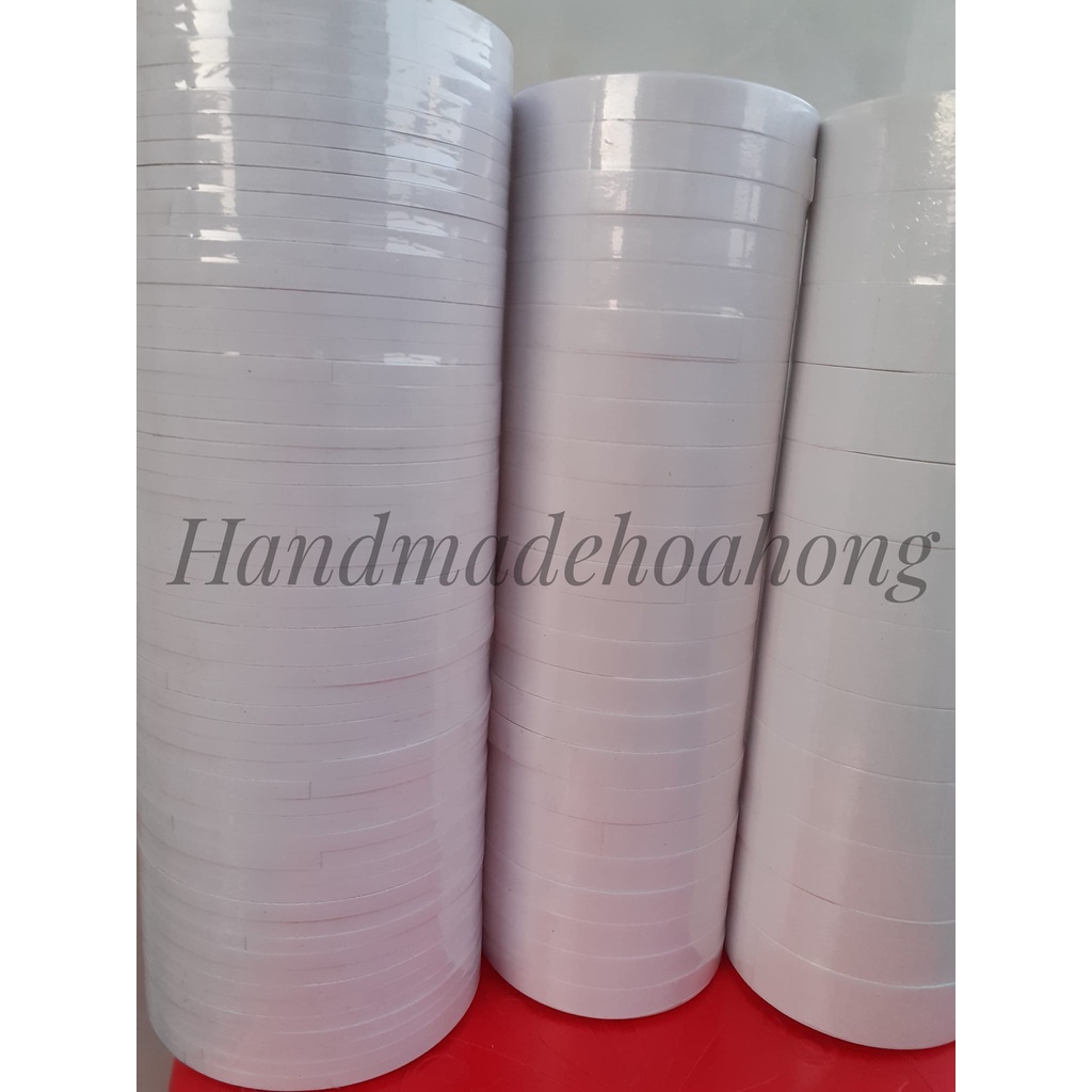 1 CUỘN BĂNG KEO 2 MẶT, NHIỀU SIZE - VĂN PHÒNG PHẨM