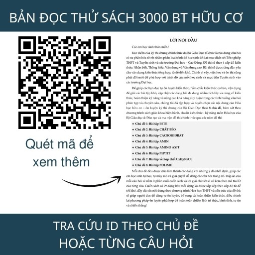 Hóa hữu cơ 12 - Sách ID Tuyển chọn 3000 bài tập hóa học hữu cơ ( tái bản 2021)