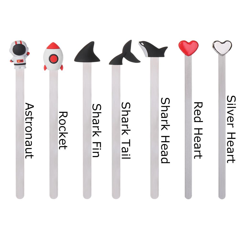 PISTA Bookmark Kim Loại Hình Phi Hành Gia 3D