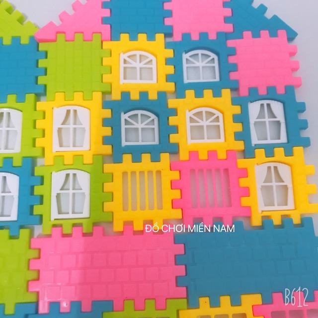 Đồ chơi lego ghép hình lắp ghép lâu đài nhỏ dành cho bé sáng tạo giáo dục