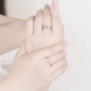 Sét nhẫn vương niệm bạc 925