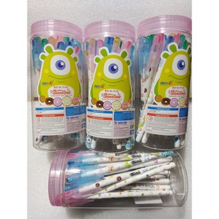 Bút bi ngòi nhỏ Sweetme TP-08 màu xanh, đen (hũ/30 cây)