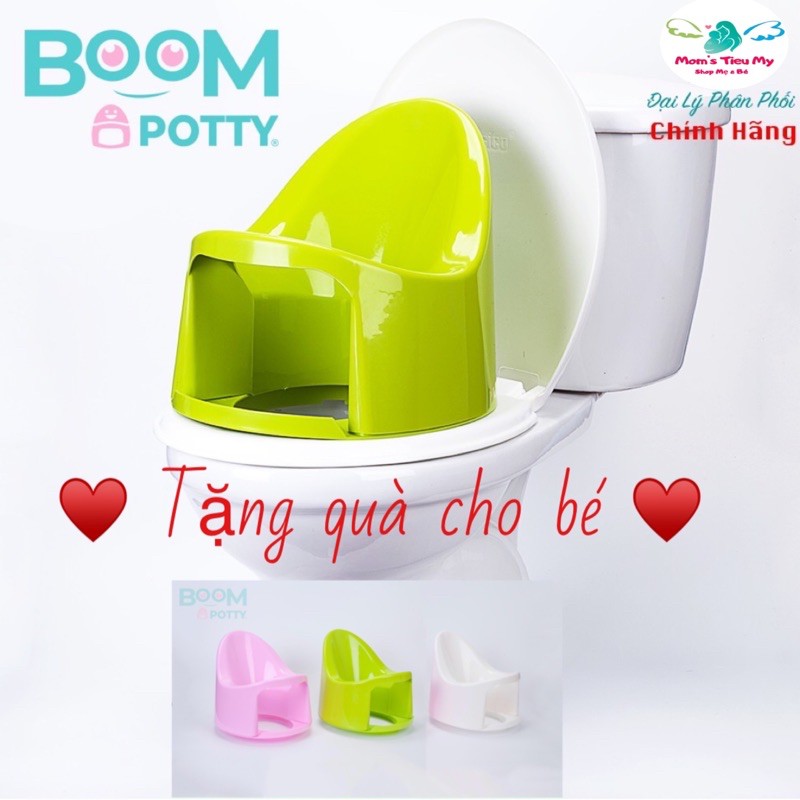 Bô rửa đa năng Boom Potty [Giúp việc vệ sinh của bé dễ dàng, sạch sẽ hơn cho bé từ 8 tháng