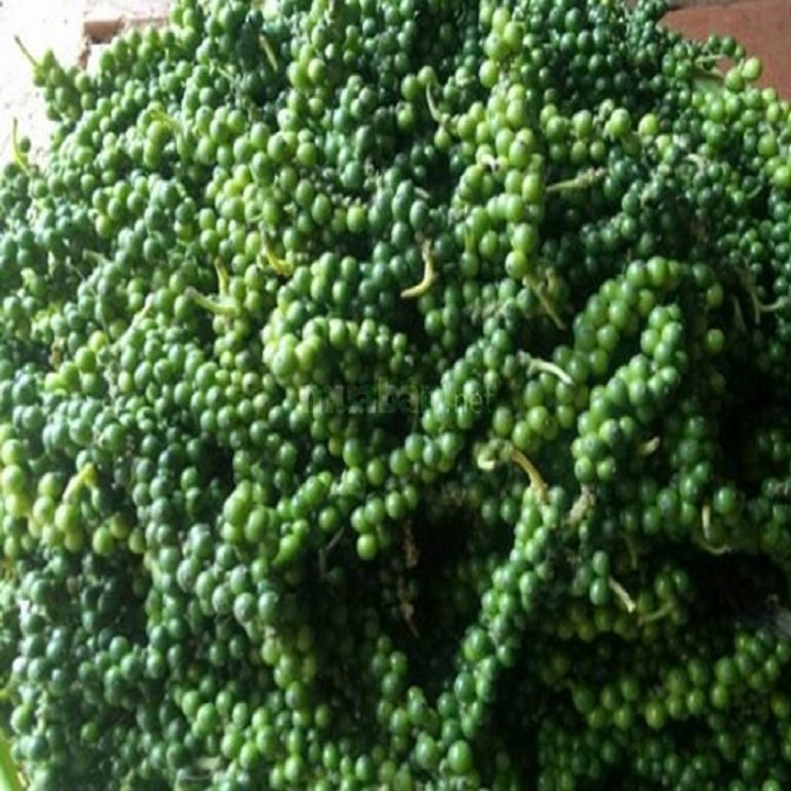 Tiêu Xanh Kon Tum nguyên chùm, nhà trồng, sạch ngon 1kg