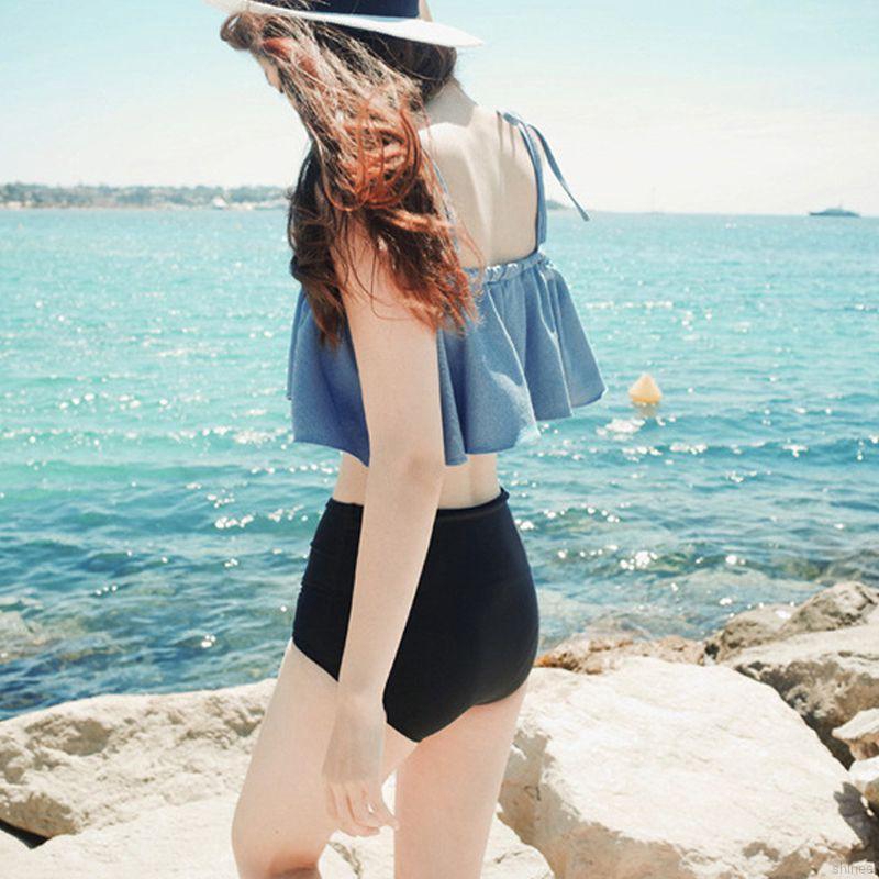Bikini nữ phối bèo phong cách vintage gợi cảm | BigBuy360 - bigbuy360.vn