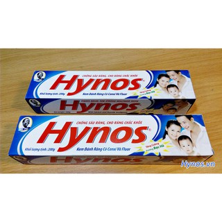 Set 2 Kem đánh răng Hynos 200gr (since 1965) HSD 2 năm