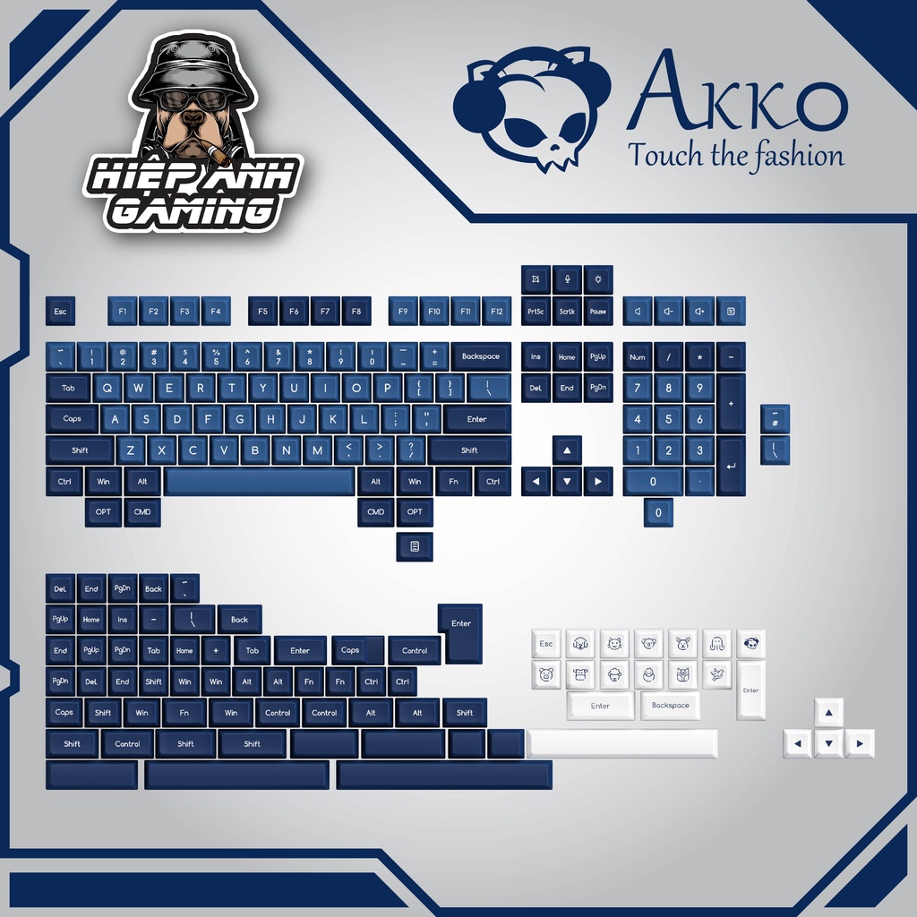 AKKO Keycap Set – OceanStar  | Hàng chính hãng Akko Việt Nam