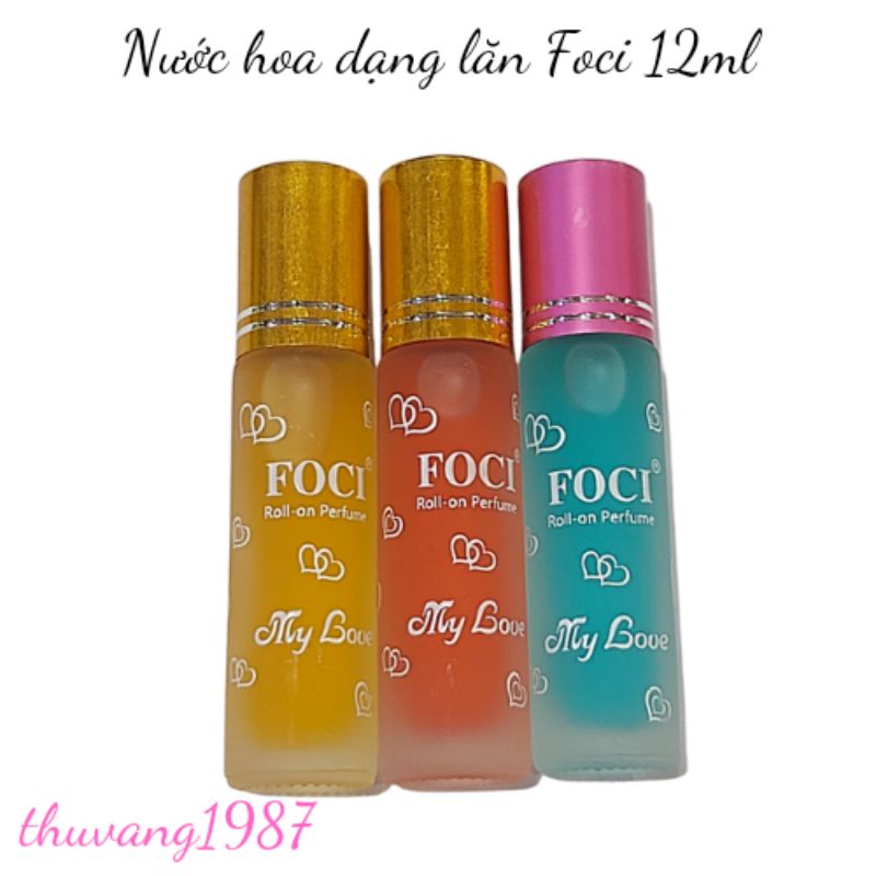 Nước hoa lăn Foci 12ml