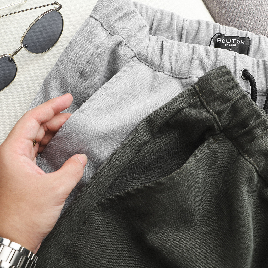 Quần Dài Kaki Túi Hộp Nam, Quần Jogger Kaki Túi Hộp Nam BOUTON Cargo 03 Màu Trơn JGBO0010 Form Slim 160STORE. | BigBuy360 - bigbuy360.vn