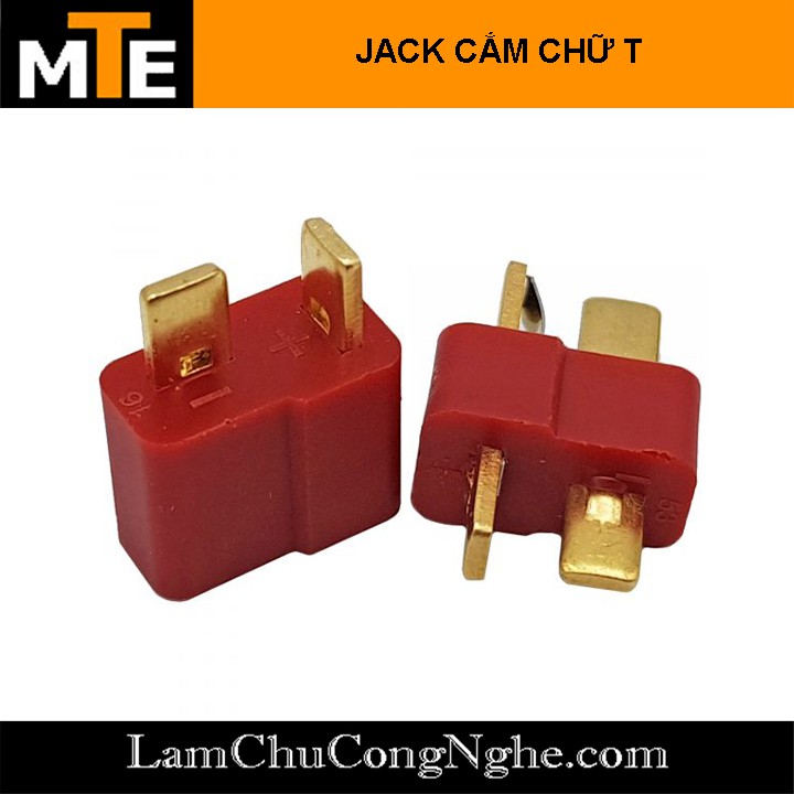 Cặp Jack nối chữ T đực - cái công suất lớn 120A