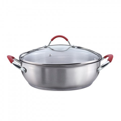 Nồi lẩu Elmich Inox 304 đáy từ 5 lớp 26cm EL- 6687 5789-28cm