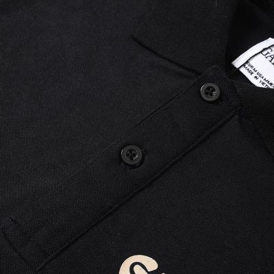 Áo phông thun polo nam Leo Vatino trắng đen tay ngắn lỡ cổ bẻ Gangster Galvin 51 | BigBuy360 - bigbuy360.vn