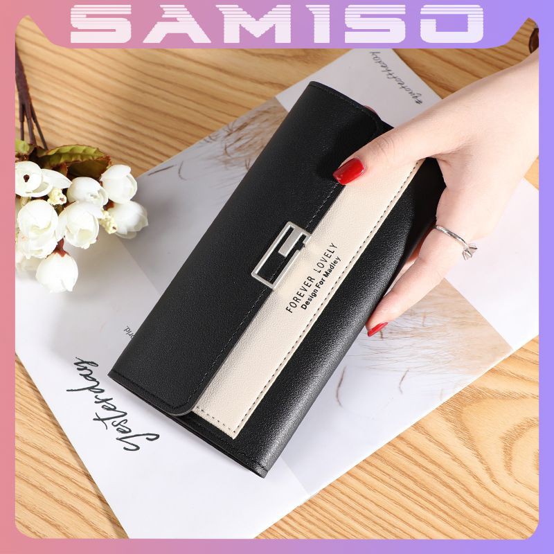 Ví nữ dáng dài cầm tay thời trang nhiều ngăn cao cấp giá rẻ đựng tiền DA3 | BigBuy360 - bigbuy360.vn