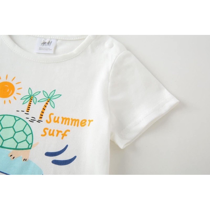 SBT119 - BỘ ĐÙI BÉ TRAI SUNNY DAYS QUẦN XANH KO KÈM MŨ