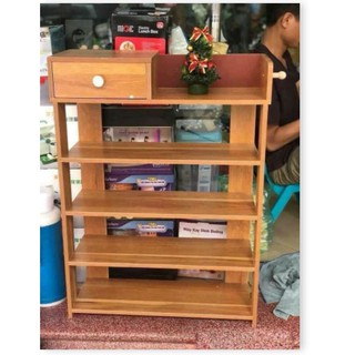 TỦ GIÀY GỖ 5 TẦNG CHẮC CHẮN