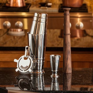 Boston Shaker đế trụ - Dụng cụ bartender