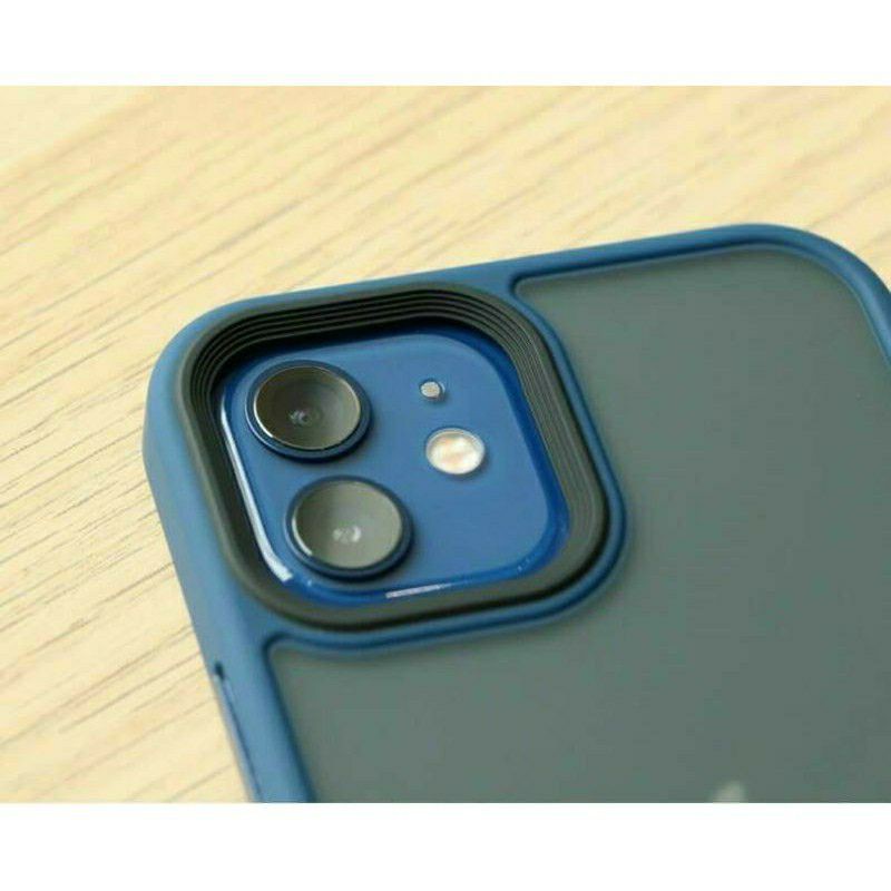 Ốp lưng LikGus nhám viền màu iPhone 14 pro max , 13 , 12 pro max 12 Pro 12 11 Pro Max Xs Max Chống sốc , chống vân tay