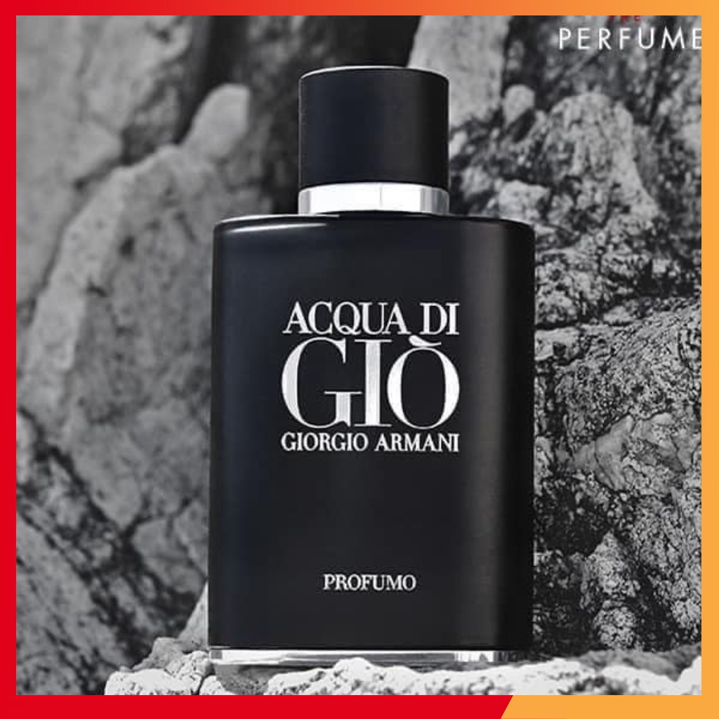 Nước Hoa Nam Acqua Di Giò đen Profumo Pour Homme EDP 100ml thơm lâu cao cấp