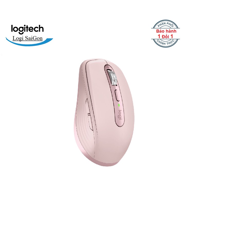 Chuột không dây bluetooth Logitech MX Anywhere 3 - Sạc nhanh USB-C, Cuộn siêu nhanh