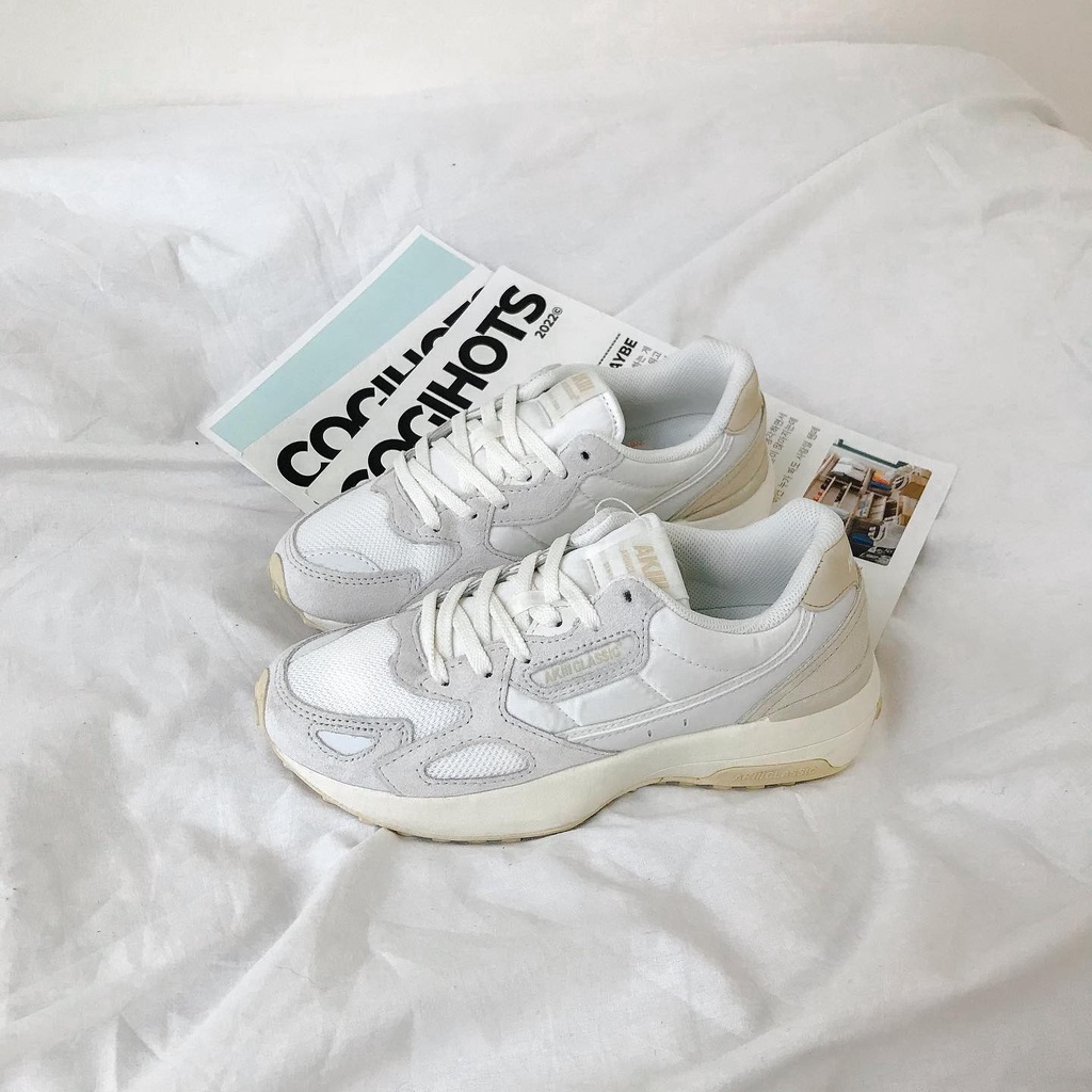 Giày Sneakers Akiii Classic Heritage GREYB Nhiều Màu Kiểu Dáng Hàn Quốc