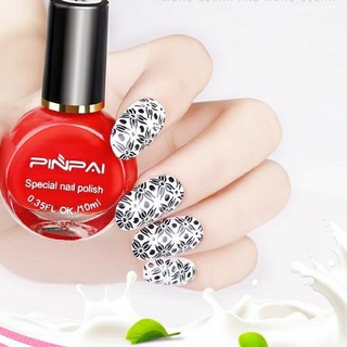 Sơn in móng nail hiệu pinpai in stamp