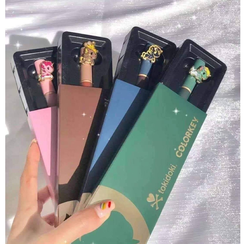 Son kem lì COLORKEY TOKIDOKI mềm mịn như nhung cho môi