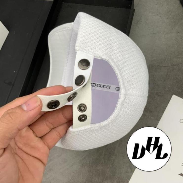 Mũ Lưỡi Trai Phối Lưới GC Đính Tag Đầu Sói Đen Full Tem Cao Cấp Nam Nữ