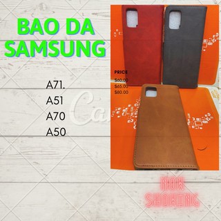 Bao da Sámung A71, A51, A70,A50 màu thời trang