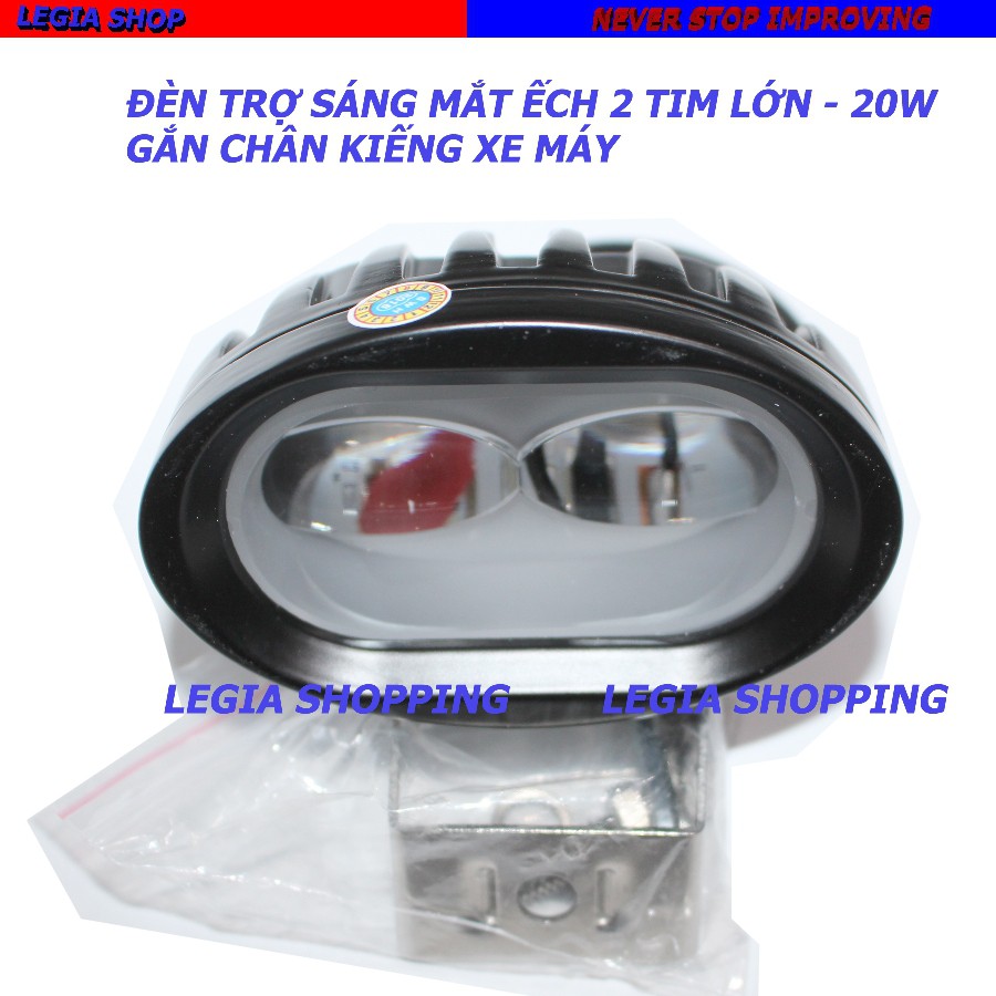 ĐÈN TRỢ SÁNG XE MÁY L2 - ĐÈN PHƯỢT 30W SÁNG TRẮNG MẮT HÍ - TẶNG CÔNG TẮC, DÂY ĐIỆN