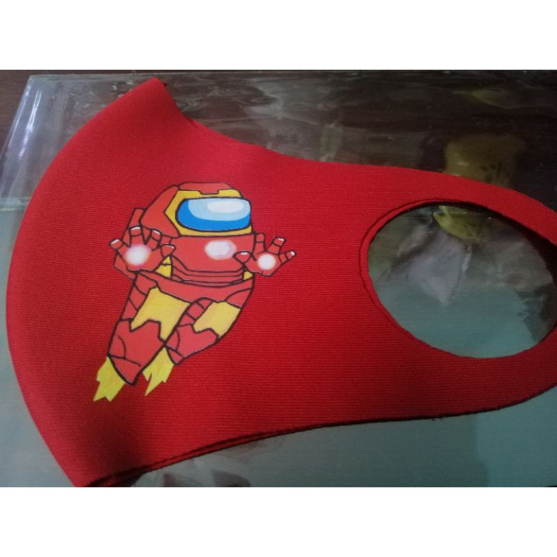 (45 MẪU) 1 cái khẩu trang vải Among Us - XANH BIỂN | BigBuy360 - bigbuy360.vn