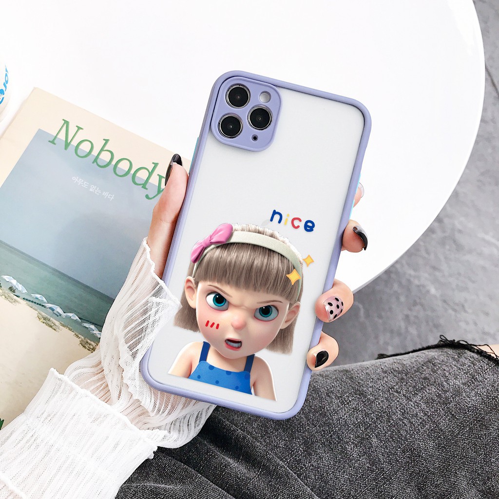 Ốp lưng iphone Baby Girl bảo vệ camera 6/6plus/6s/6splus/6/7/7plus/8/8plus/x/xs/xsmax/11/11pro/11promax– Shin Case-V11