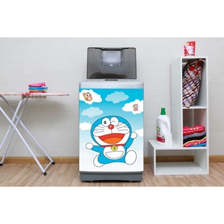 Decal dán máy giặt mẫu Doremon 10