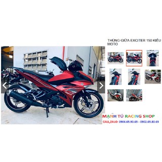 THÙNG ĐỰNG ĐỒ KIỂU PHÂN KHỐI LỚN GẮN CHO EX150