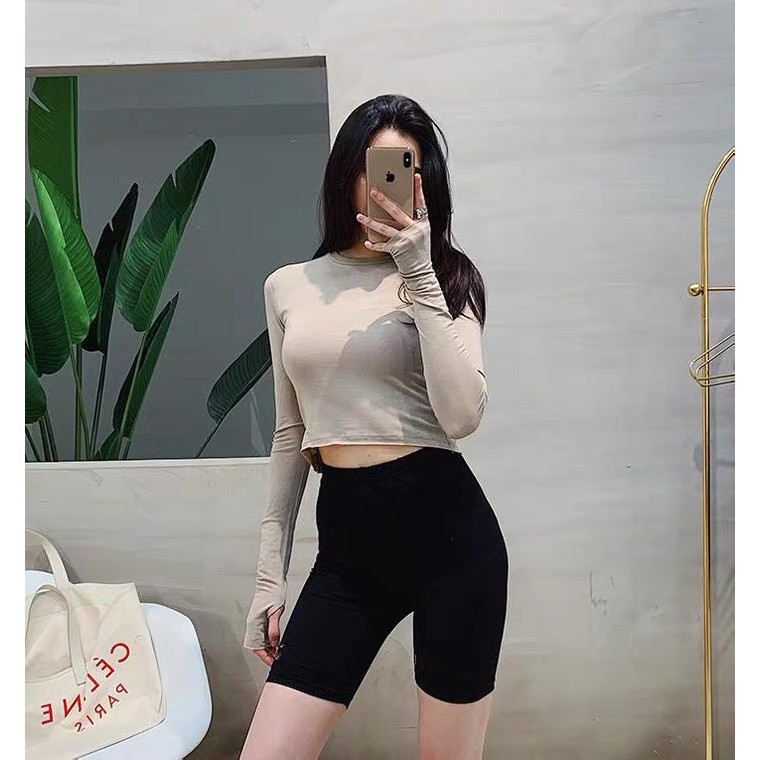 quần legging nữ, quần legging đùi nâng mông cạp cao siêu co giãn loại 1 | BigBuy360 - bigbuy360.vn
