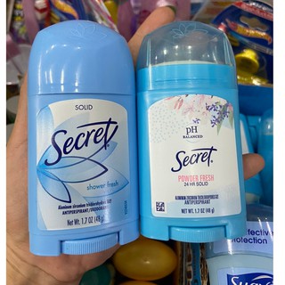 Sáp khử mùi khô thoáng Secret 42g hàng Mỹ
