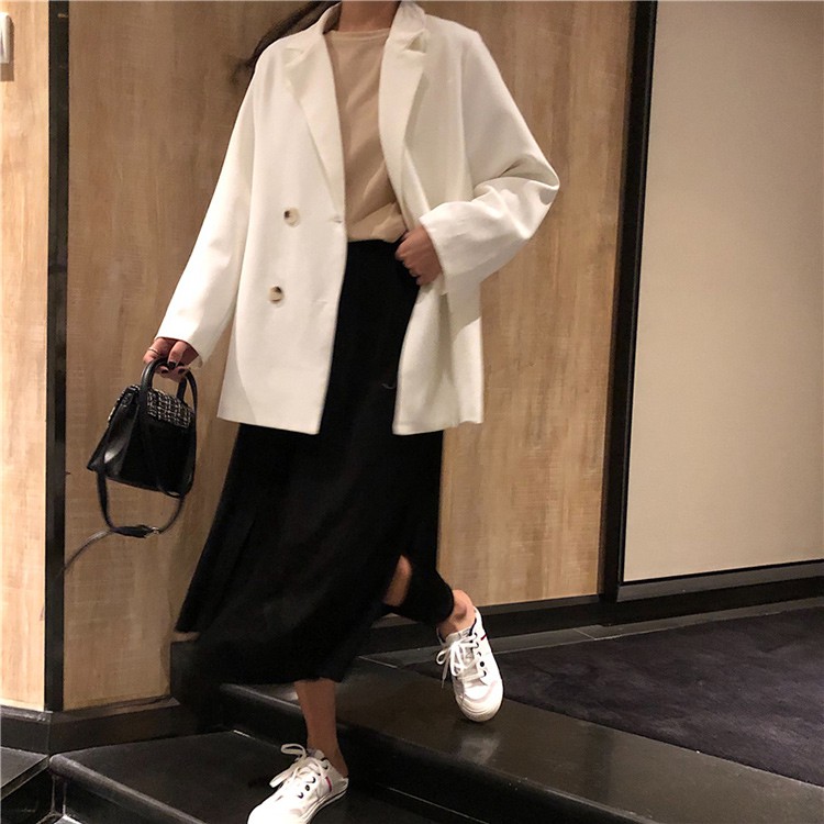 [SẴN] – Áo Blazer trắng (C128)