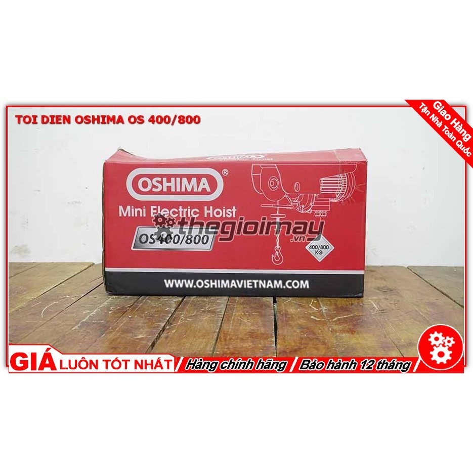 Máy tời điện Oshima OS-400/800