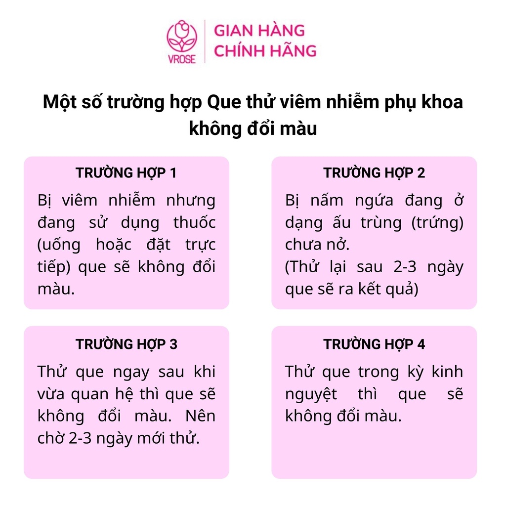 Que thử viêm phụ khoa nhanh chóng chính xác - Tặng kèm cốc