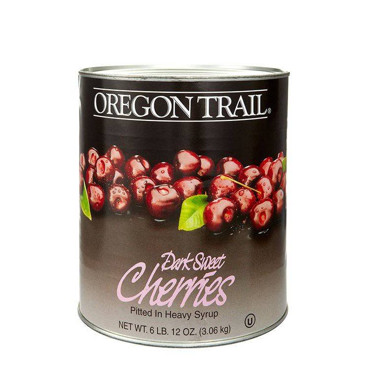 Quả anh đào ngâm Oregon Trail Dark Sweet Cherries 3.06 Kg