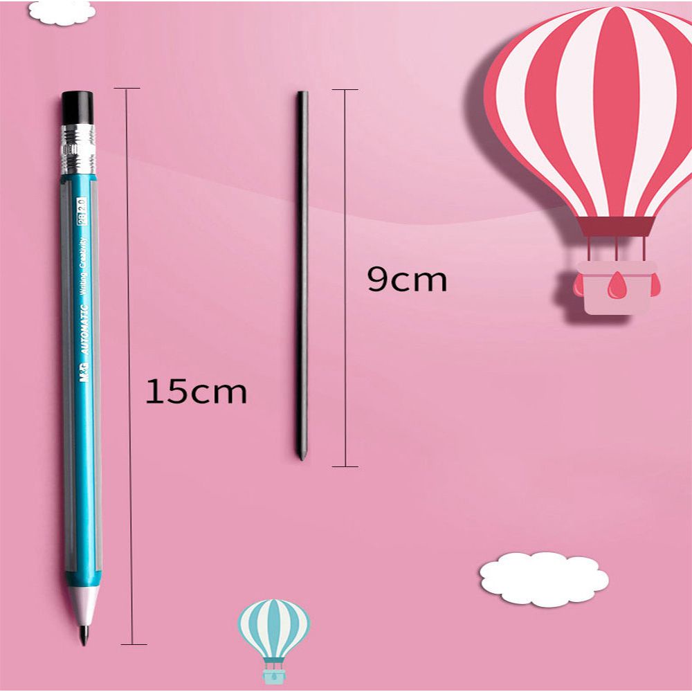 Bộ bút chì cơ học Kawaii mềm mại 2.0mm