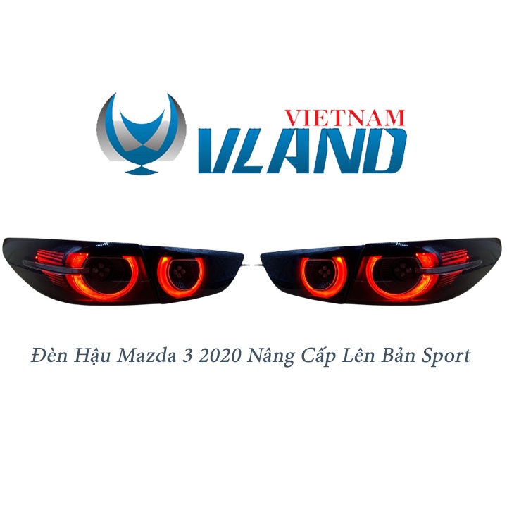 1 Cặp Đèn Hậu Mazda 3 2020 Nâng Cấp Lên Phiên Bản Sport