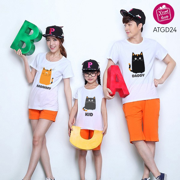 áo thun gia đình