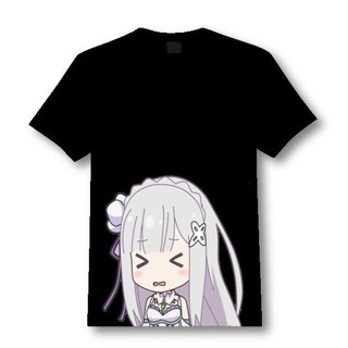 🔥HOT🔥 🔥mẫu áo thun in hình Emilia Re:zero unisex đẹp giá siêu rẻ