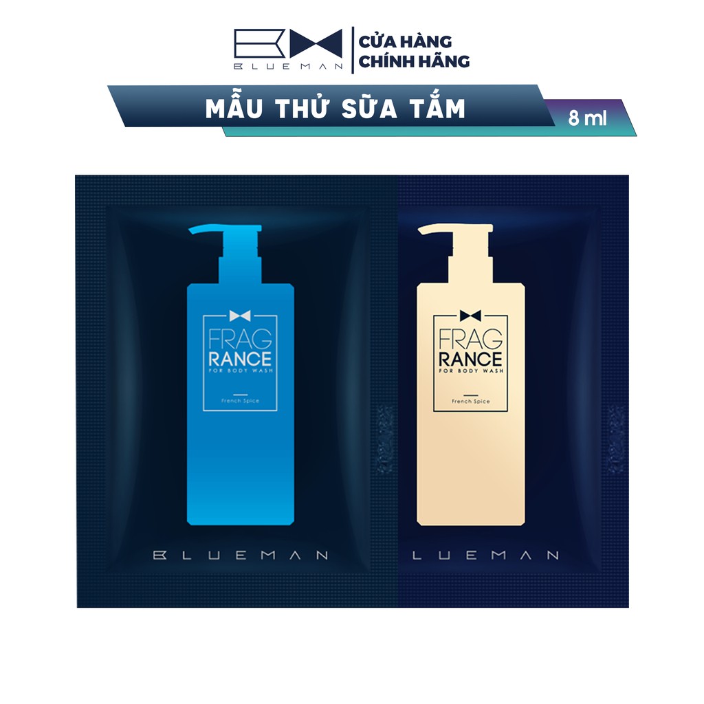 Mẫu Thử Sữa Tắm Nước Hoa Blueman 8ml