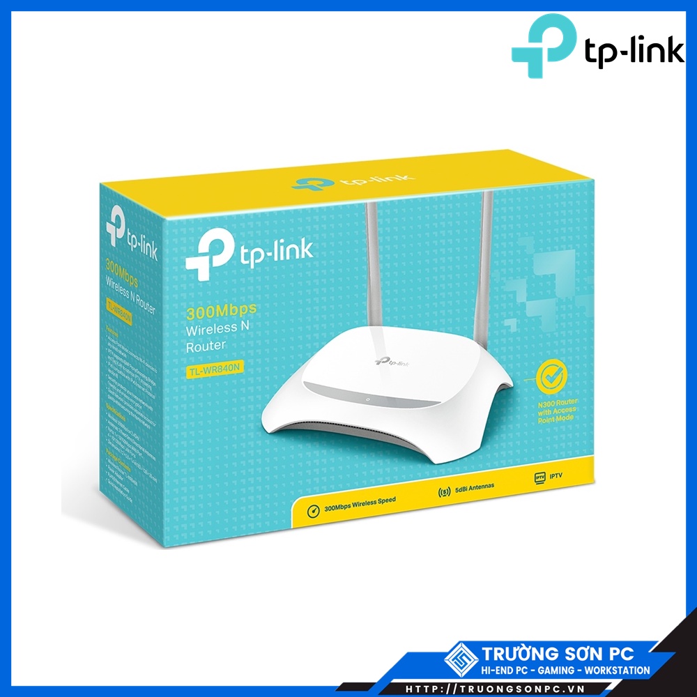 Bộ Phát Wifi TP-Link TL-WR840N 2 Dâu 300Mbps | Router Wifi 840N