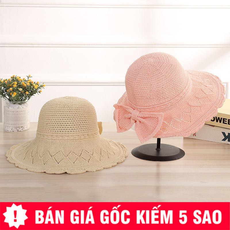 Nón Vành Đính Nơ Phong Cách Hàn Quốc P1347