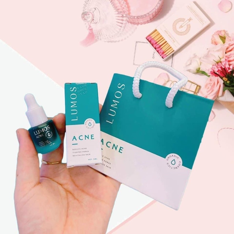 Lumos Acne mẫu mới hàng chính hãng 100% Công Ty(5ml) Check Code - Date Mới