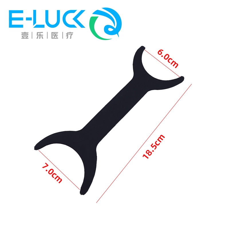 1 tấm gel silica gel chịu nhiệt độ cao màu đen dùng để đo nha khoa