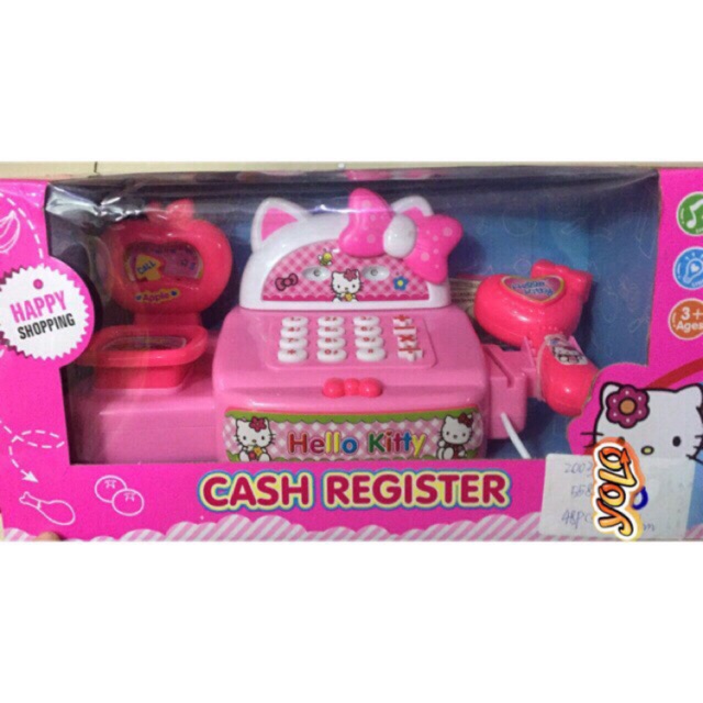 Đồ Chơi Máy Tính Tiền Siêu Thị mèo kitty Dành Cho Bé
