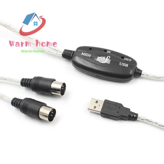 Cáp Chuyển Đổi Midi Sang Usb Cho Máy Tính